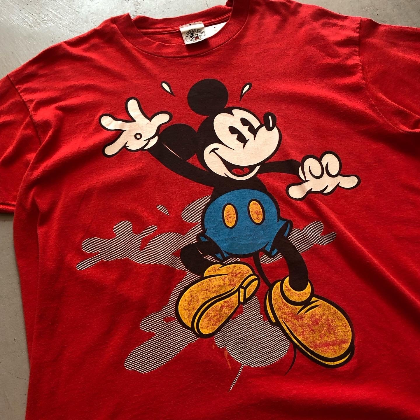 90s Disney “青パン”Mickey Mouse T-shirt 【高円寺店】 | What'z up