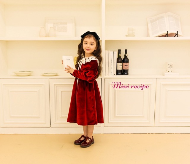 【即納】<minirecipe>  Lauren dress + cape (XL/2XL)