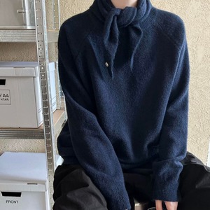 ボウタイニットプルオーバー　R00879