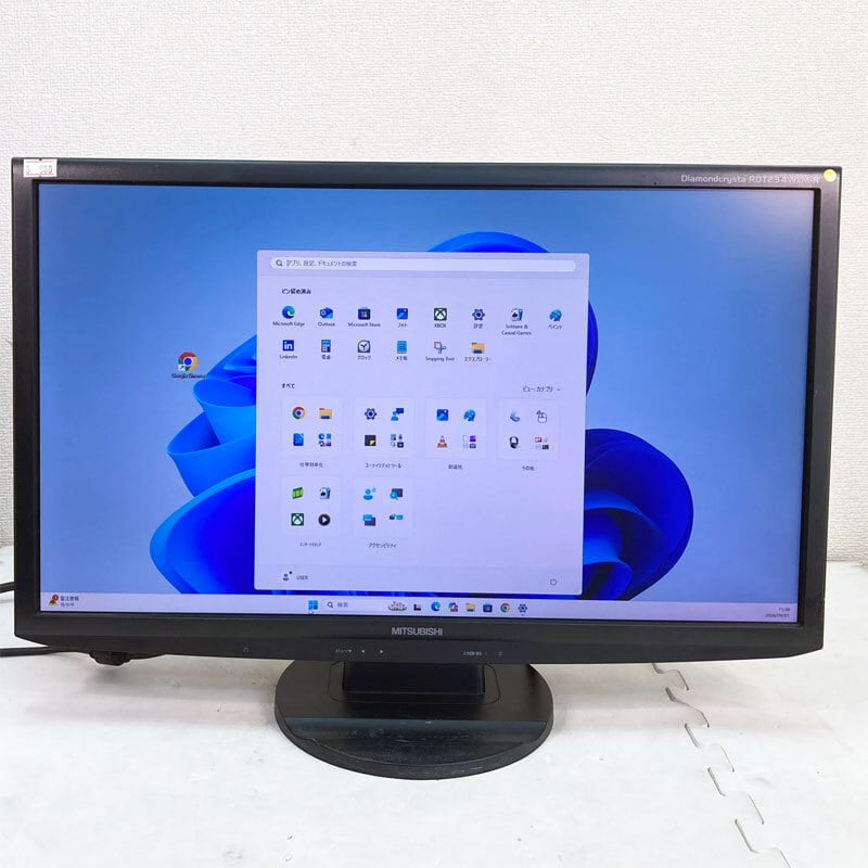 中古 ワイド液晶モニター 2012年製 ☆ 三菱 RDT234WLM-R(BK) 23インチ