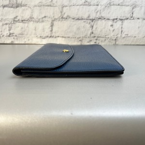 LOUIS VUITTON ルイヴィトン エピ モンテーニュ27 M52655 レザー ハンドバッグ ブルー A-9876