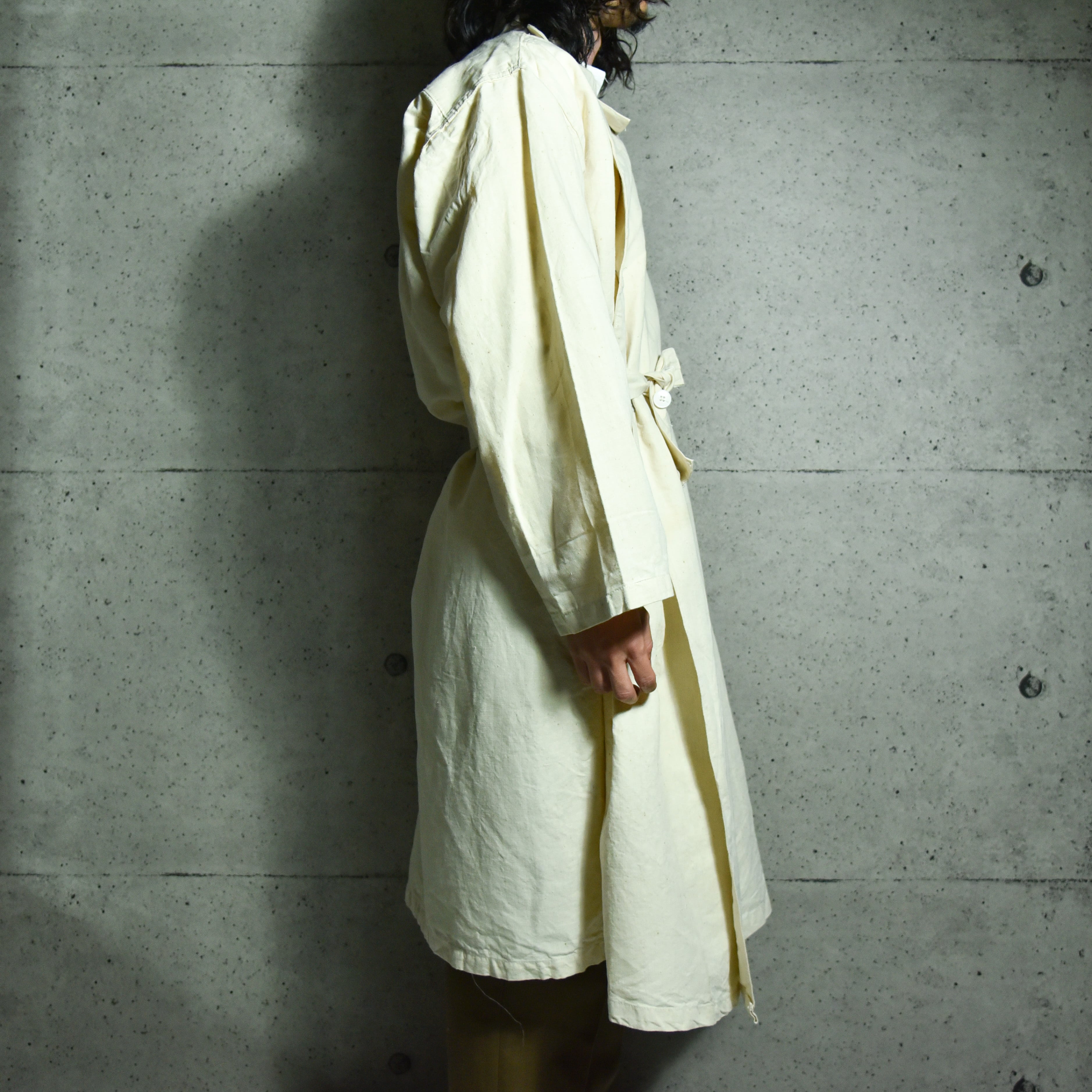 【DEAD STOCK】1950s French Army Hospital Coat フランス軍 ...