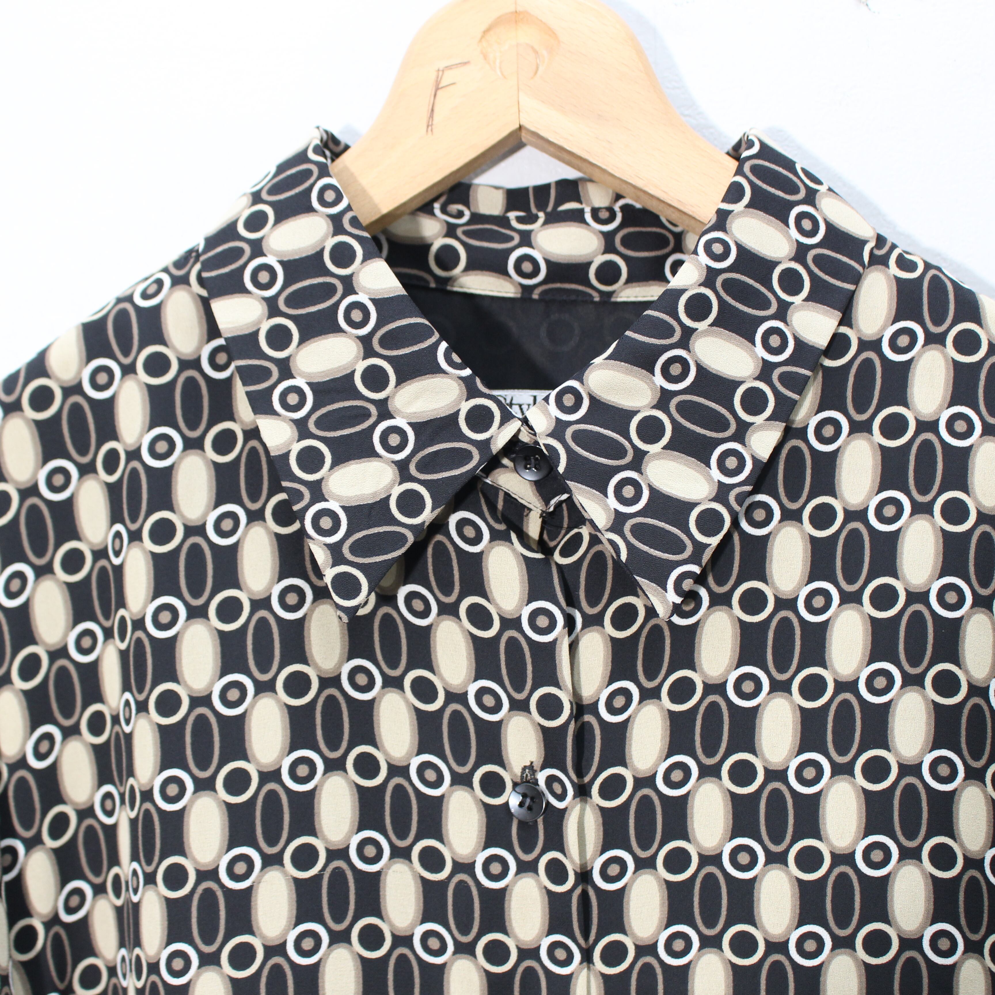 USA VINTAGE STYLE&CO COLLECTION WOMAN PATTERNED DESIGN SHIRT