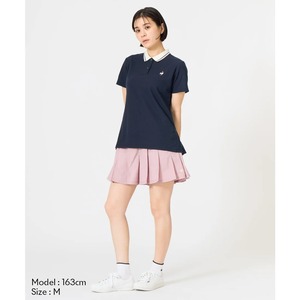 バックプリーツカノコポロシャツ[レディース]LT6SHS41L ルコックスポルティフ 吸汗速乾 UVカット【2026春夏新作】