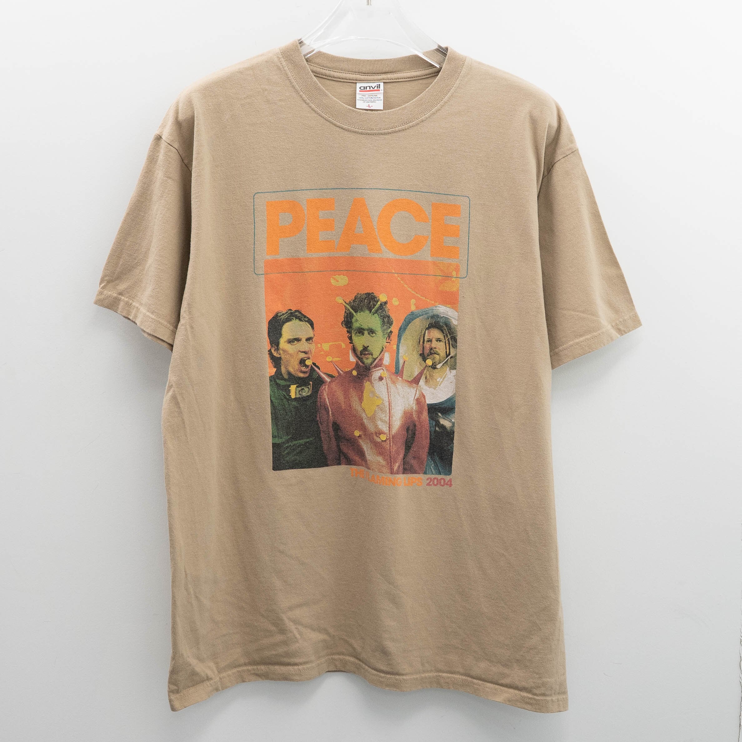 The Flaming Lips " Let's Go To Mars Not Iraq " Anvil L【E8-106】