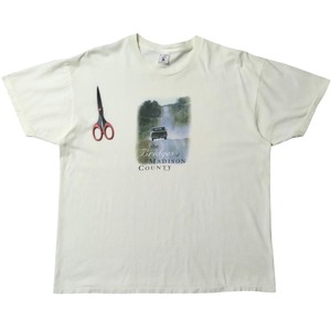 古着　90s　マディソン郡の橋　Tシャツ　XLサイズ　映画T　ムービーT *