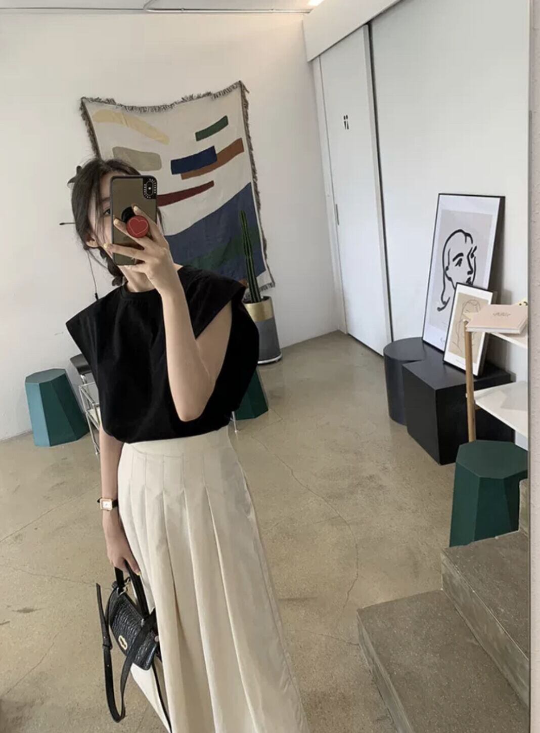 ◆一部即納◆フレンチスリーブT(ネコポス対応)(即納:1-4営業日/予約:1-2週間程でお届け)