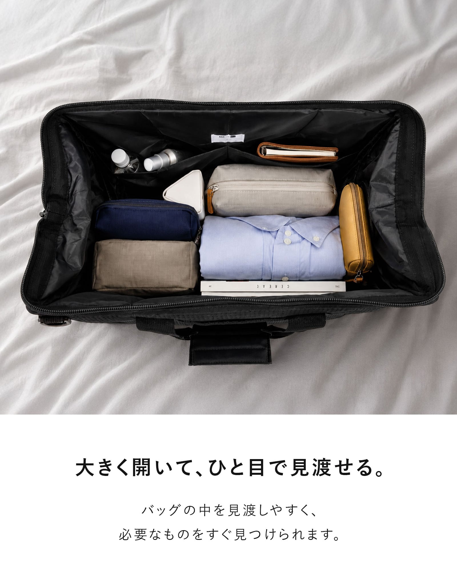 Neoprene Boston Bag L [edt-005] | EDITA．