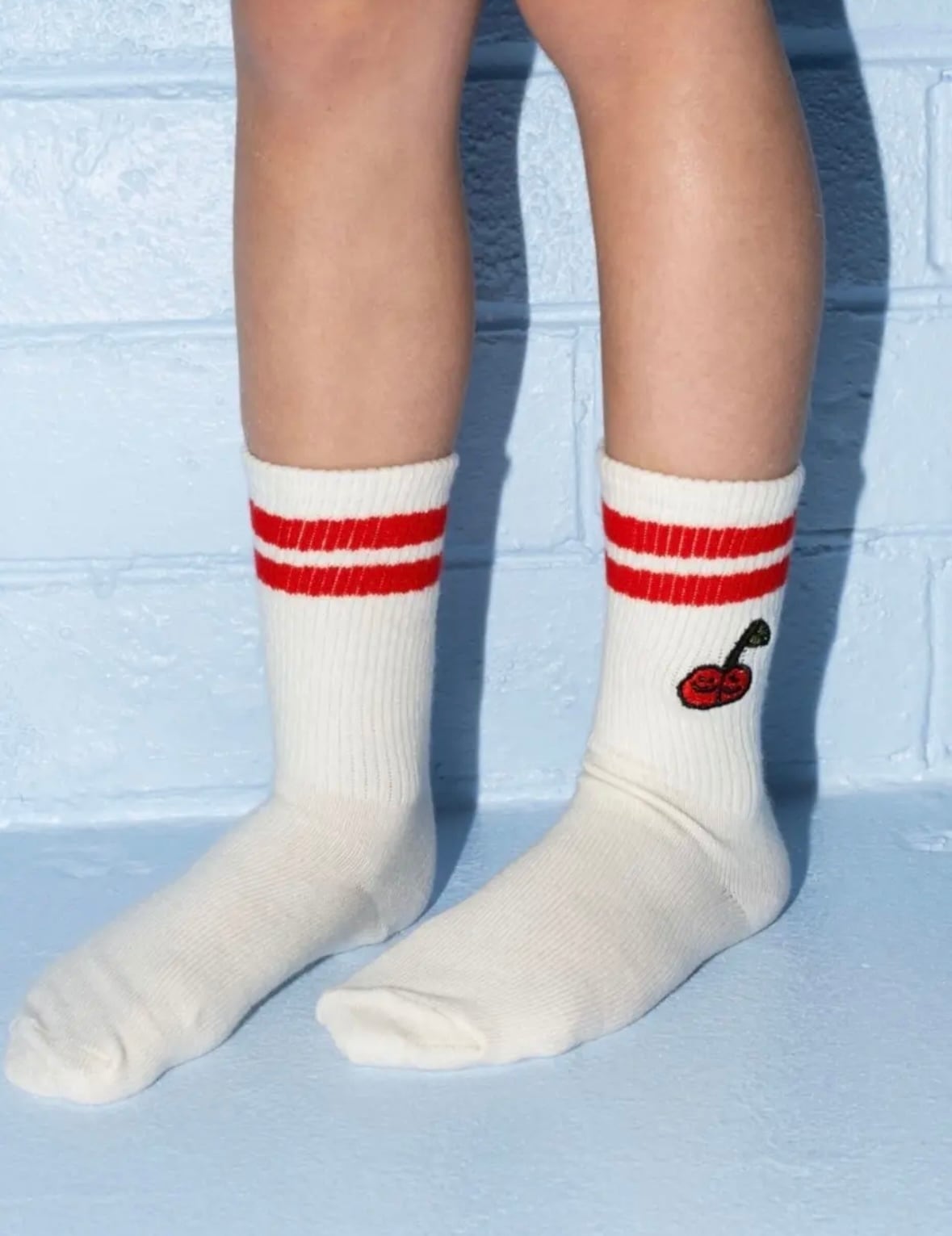 【即納/送料無料】Grown / 2-PACK FRUIT SALAD COTTON SOCKS - MILK