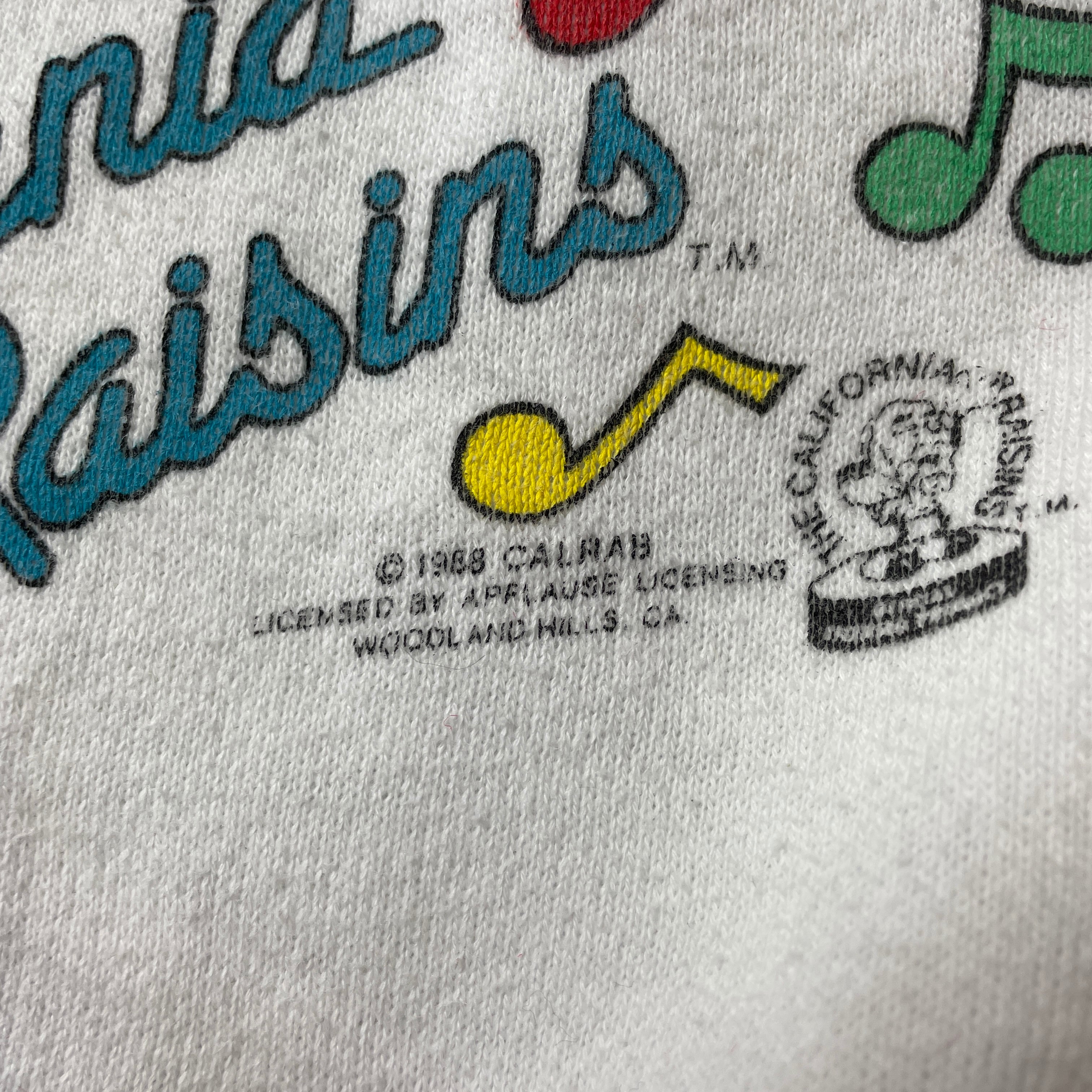 80年代 The California Raisins カリフォルニアレーズン プリント