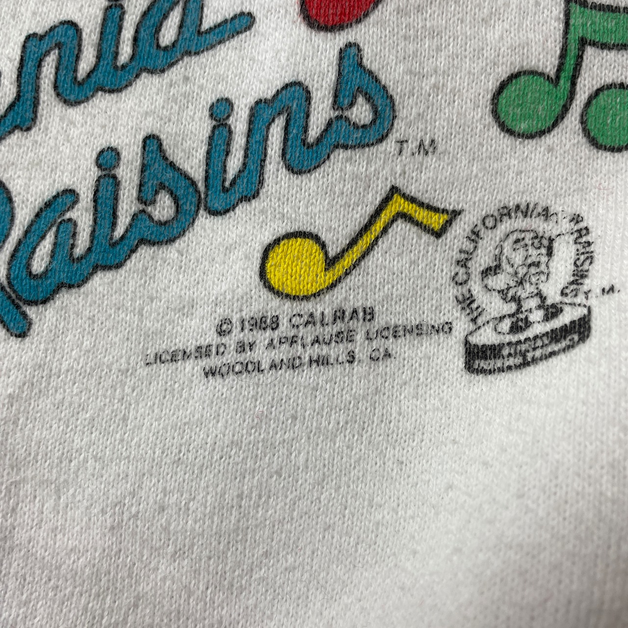 80年代 The California Raisins カリフォルニアレーズン プリント 