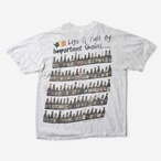 00s Belgian Beer is Life プリントTシャツ ライトグレー