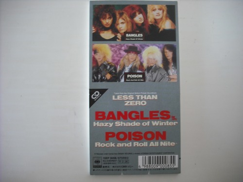 【3”CD single】BANGLES , POISON / HAZY SHADE OF WINTER , ROCK AND ROLL ALL NITE