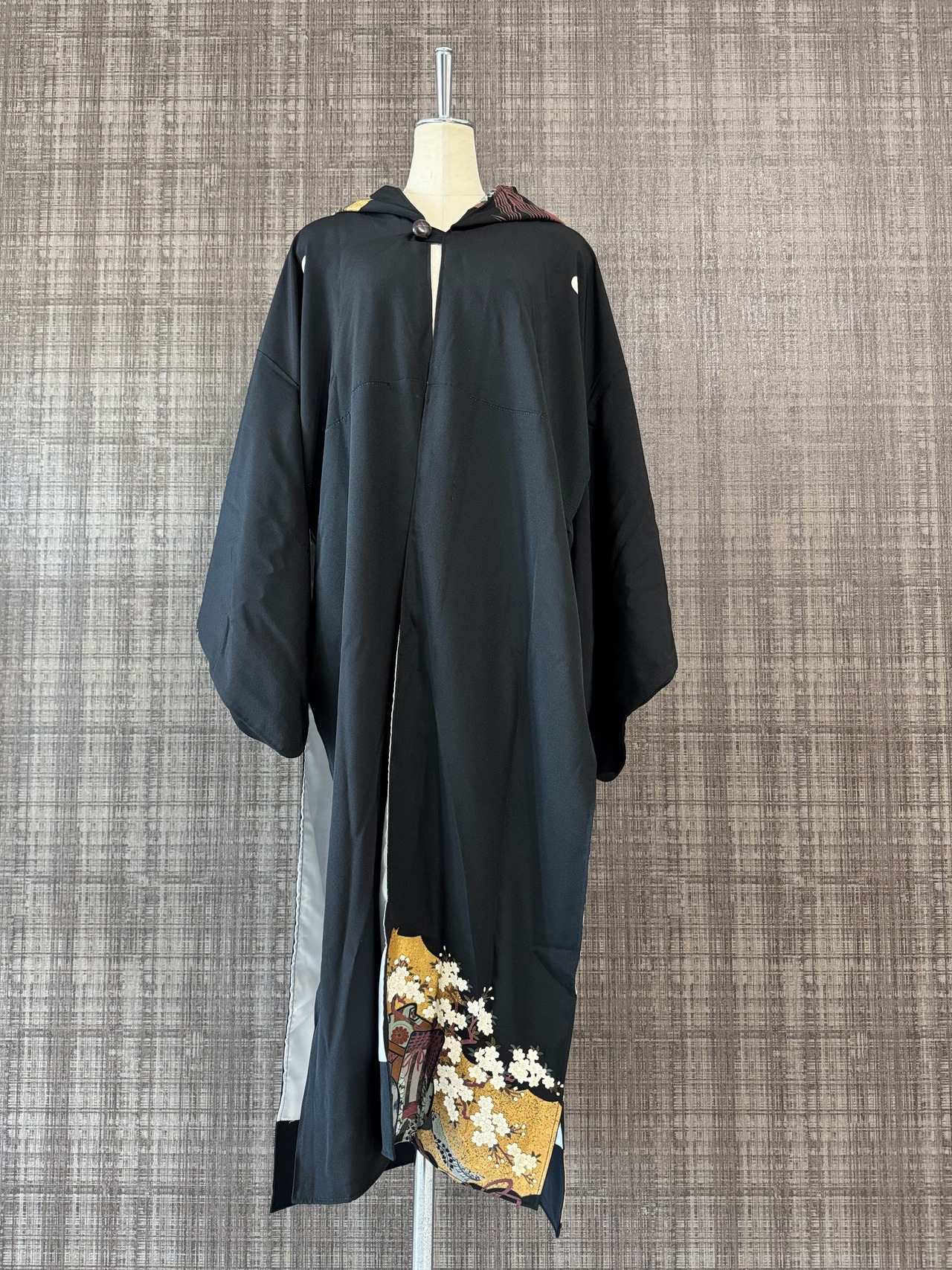 Hoodie Long Black 679