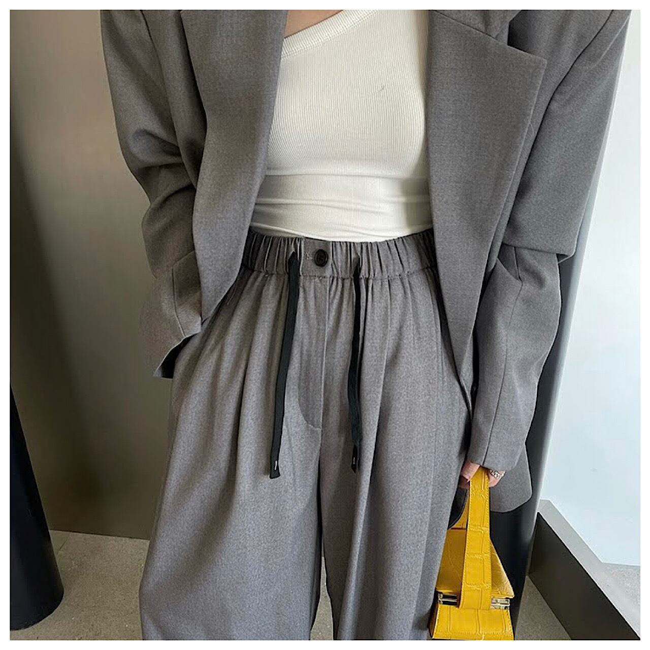 THE TOE MARYLEBONE セットアップ グレー Sサイズ THE TOE MARYLEBONE セットアップ グレー Sサイズ TRANS CONTINENTS