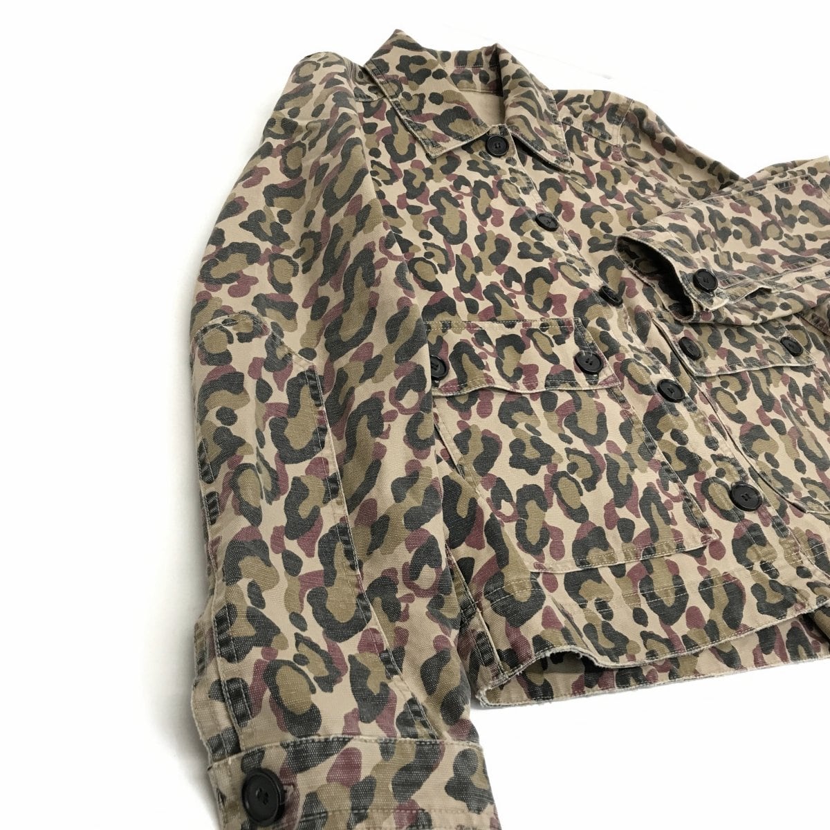 US VINTAGE ビンテージ レオパード柄・ヒョウ柄風 レディース US VINTAGE ビンテージ レオパード柄・ヒョウ柄風 レディース
