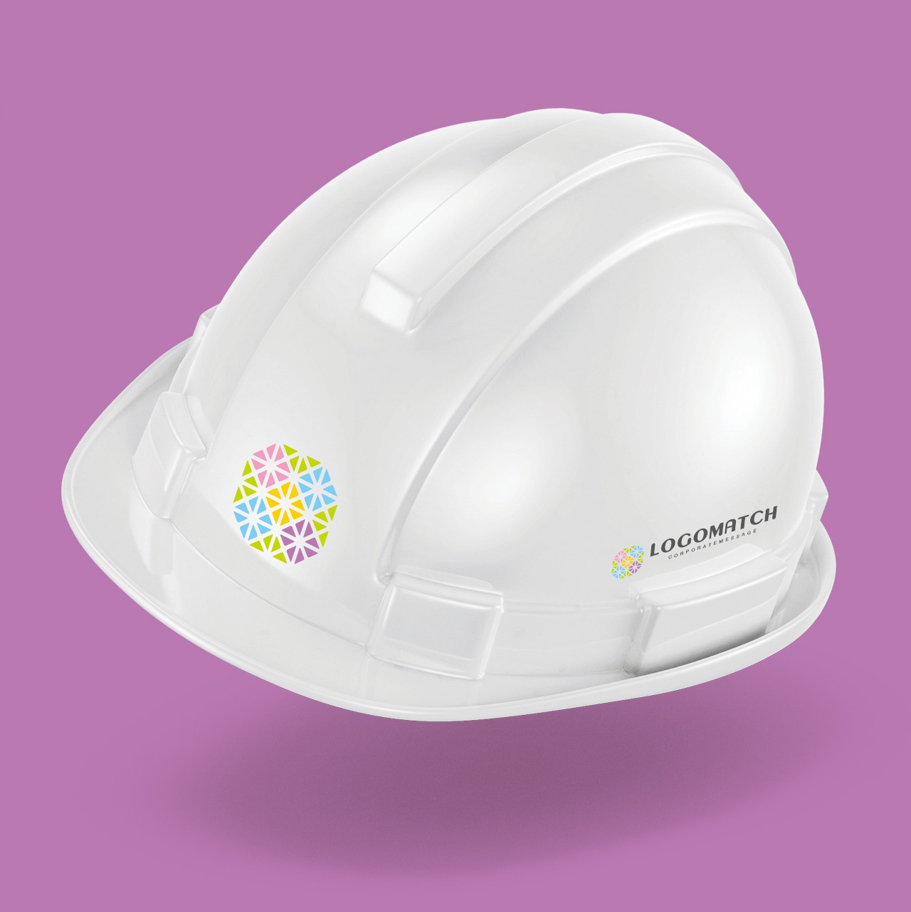 優しい紫陽花のロゴ