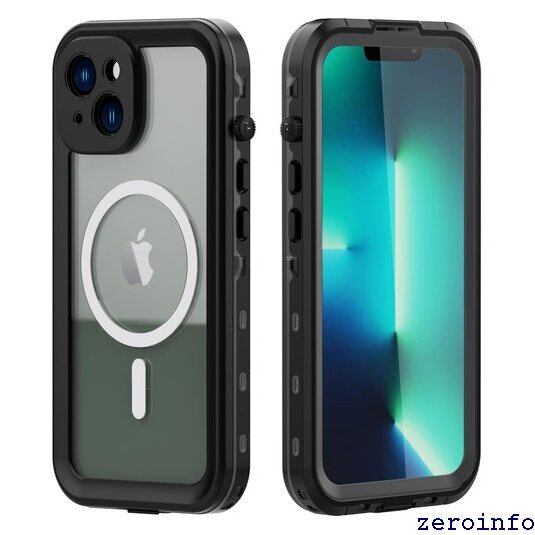 新品》 AnMengXinLing iPhone 14 Plus ケース 防水ケース クリアケース 