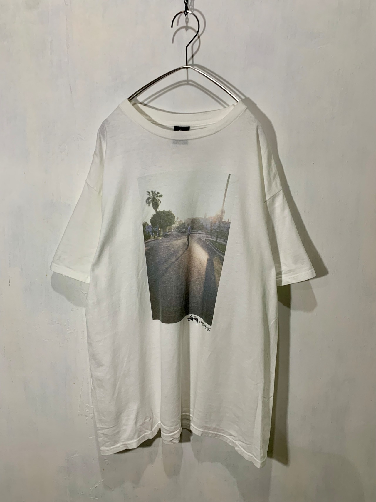 00's Old Stussy Photo Print T-Shirt【L】