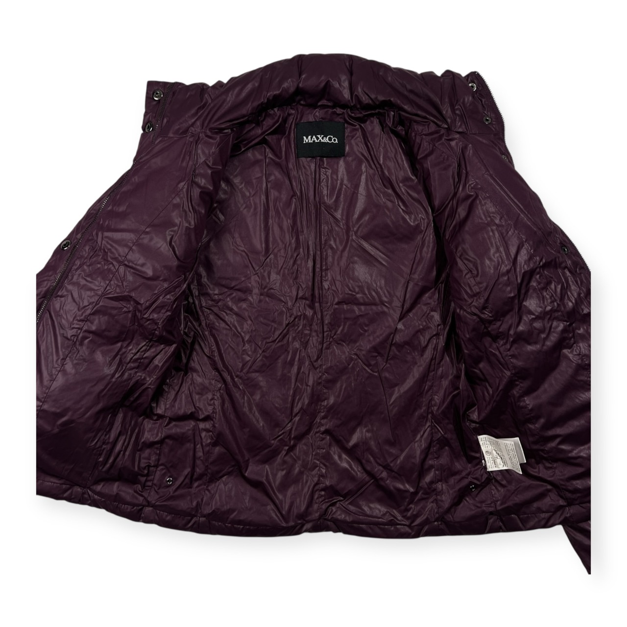 Max&Co マックスアンドコー Max Mara マックスマーラ ダウン ジャケット サイズ 40 /パープル