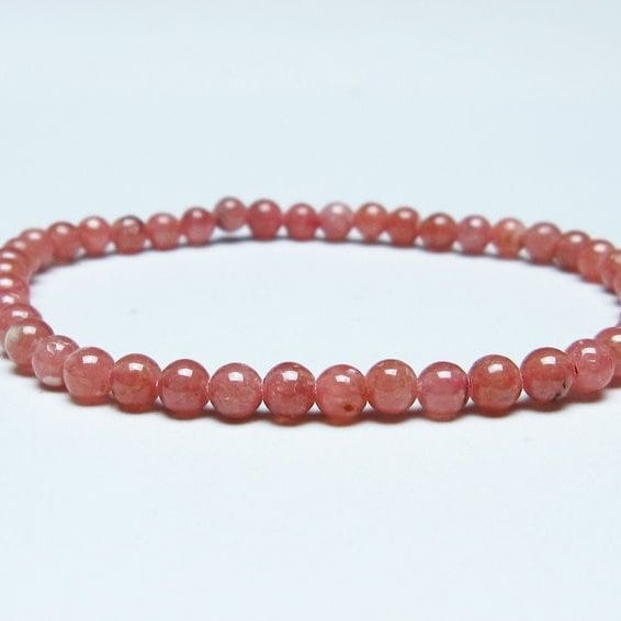 インカローズ ブレスレット 4mm ロードクロサイト ブレス 一点物 メール便可 [M便 1/10] 111-46601