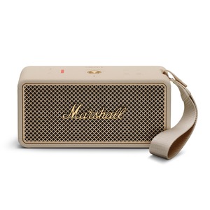 【数量限り】Marshall ワイヤレスポータブル防水スピーカー Middleton II クリーム 連続再生30時間/IP67防水仕様