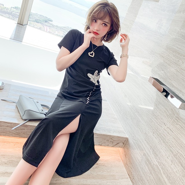 スパンコールドレス サマースタイル 夏物 MIUCO77551867539