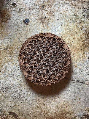 iiai Flower of Life Wooden Board　神聖幾何学ボード｜小