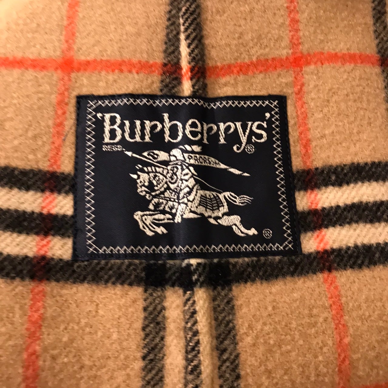 Burberry/バーバリー/コート/ロングコート/ベルト付き/wool/ウール