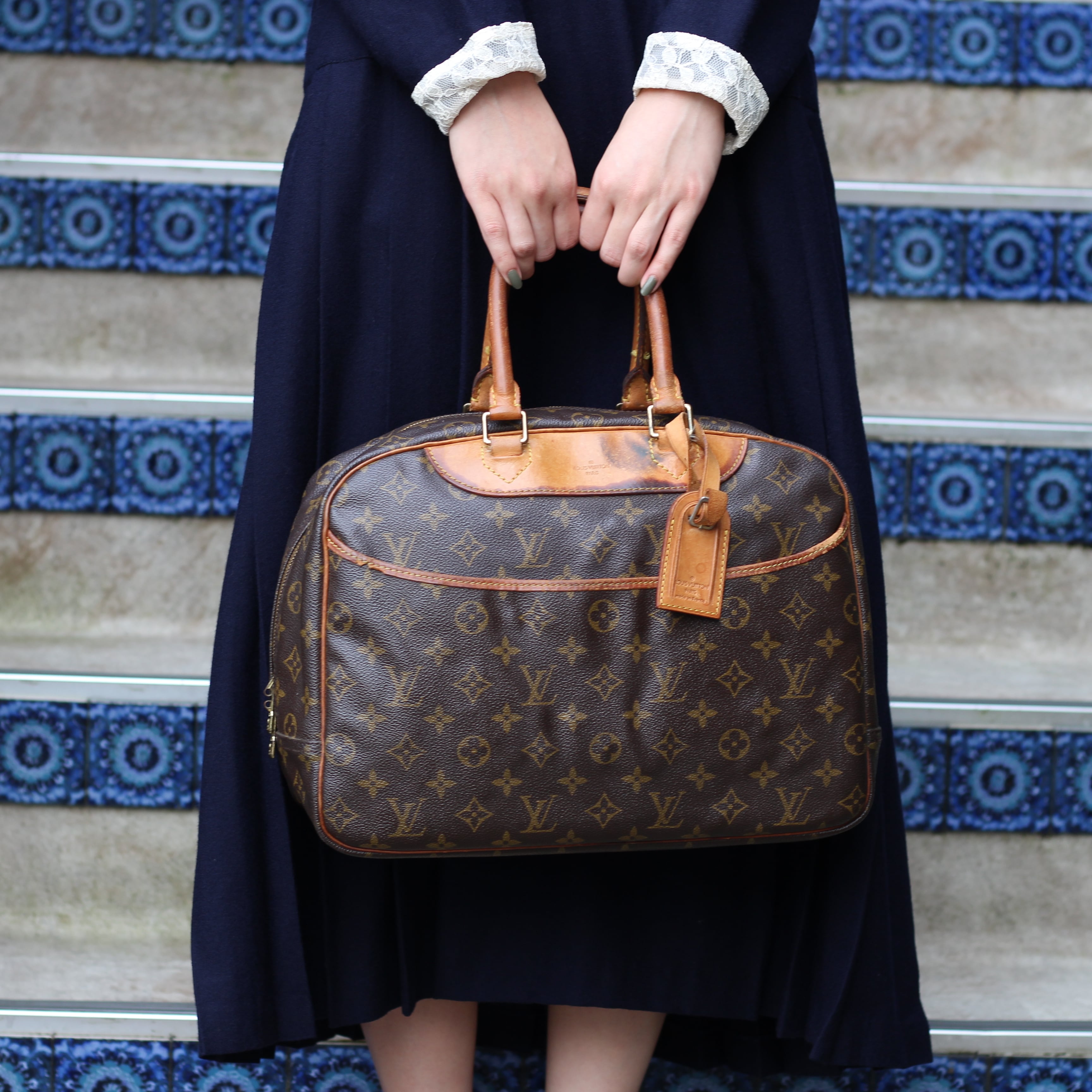 LOUIS VUITTON M SD MONOGRAM BOSTON BAG MADE IN FRANCE