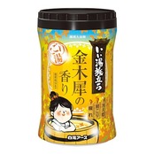 いい湯旅立ち ボトル にごり湯 金木犀の香り 660g 入浴剤 薬用 温泉成分 粉末タイプ [医薬部外品]