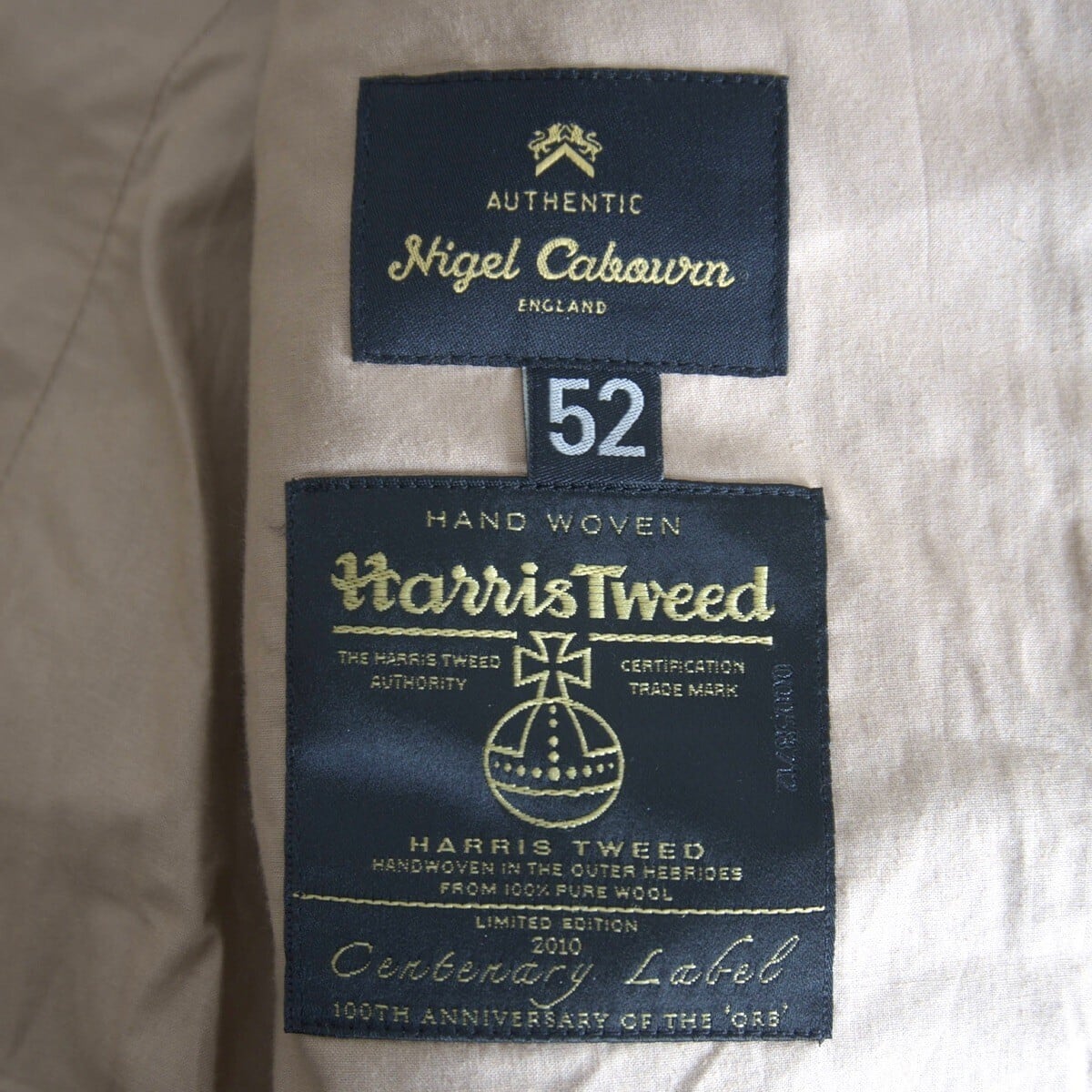 ビッグサイズ】 NIGEL CABOURN【MALLORY JACKET Harris Tweed】52
