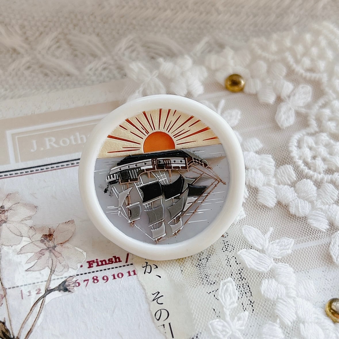 夜明け|Reborn 25mm・シーリングスタンプ