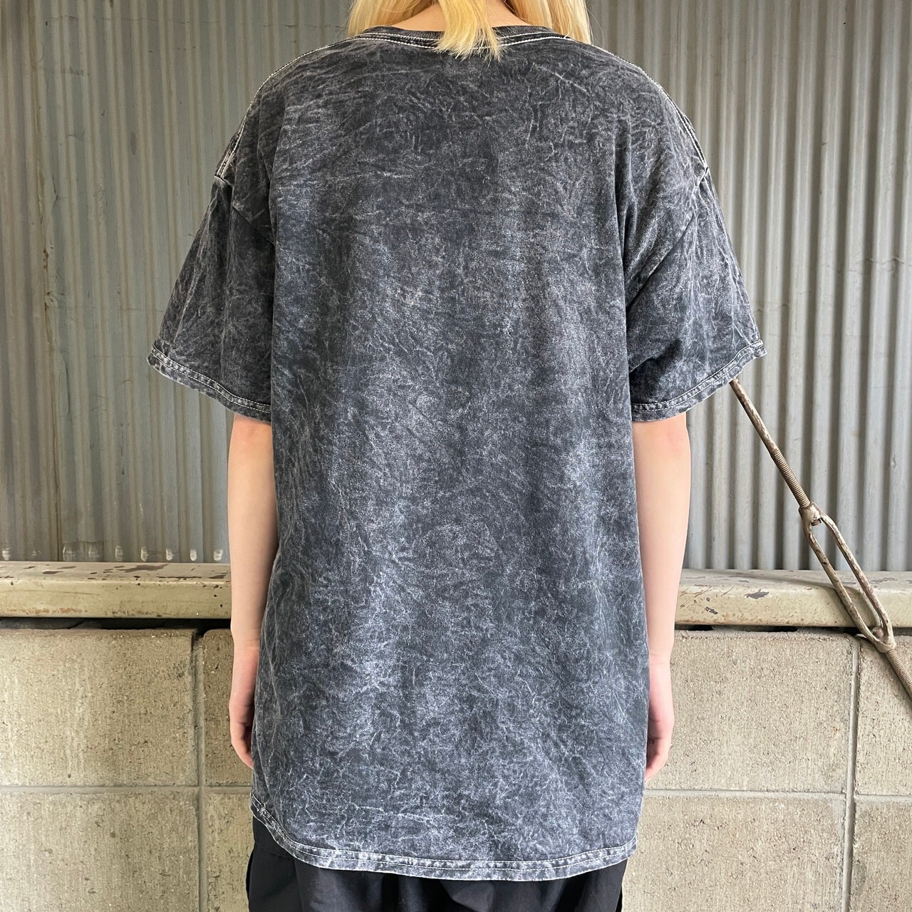 DEF LEPPARD バンドTシャツ メンズM 古着 デフ・レパード ブラック 