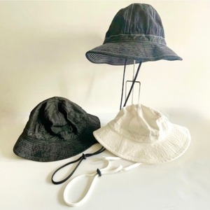 G120059《cableami》10oz DENIM METRO HAT