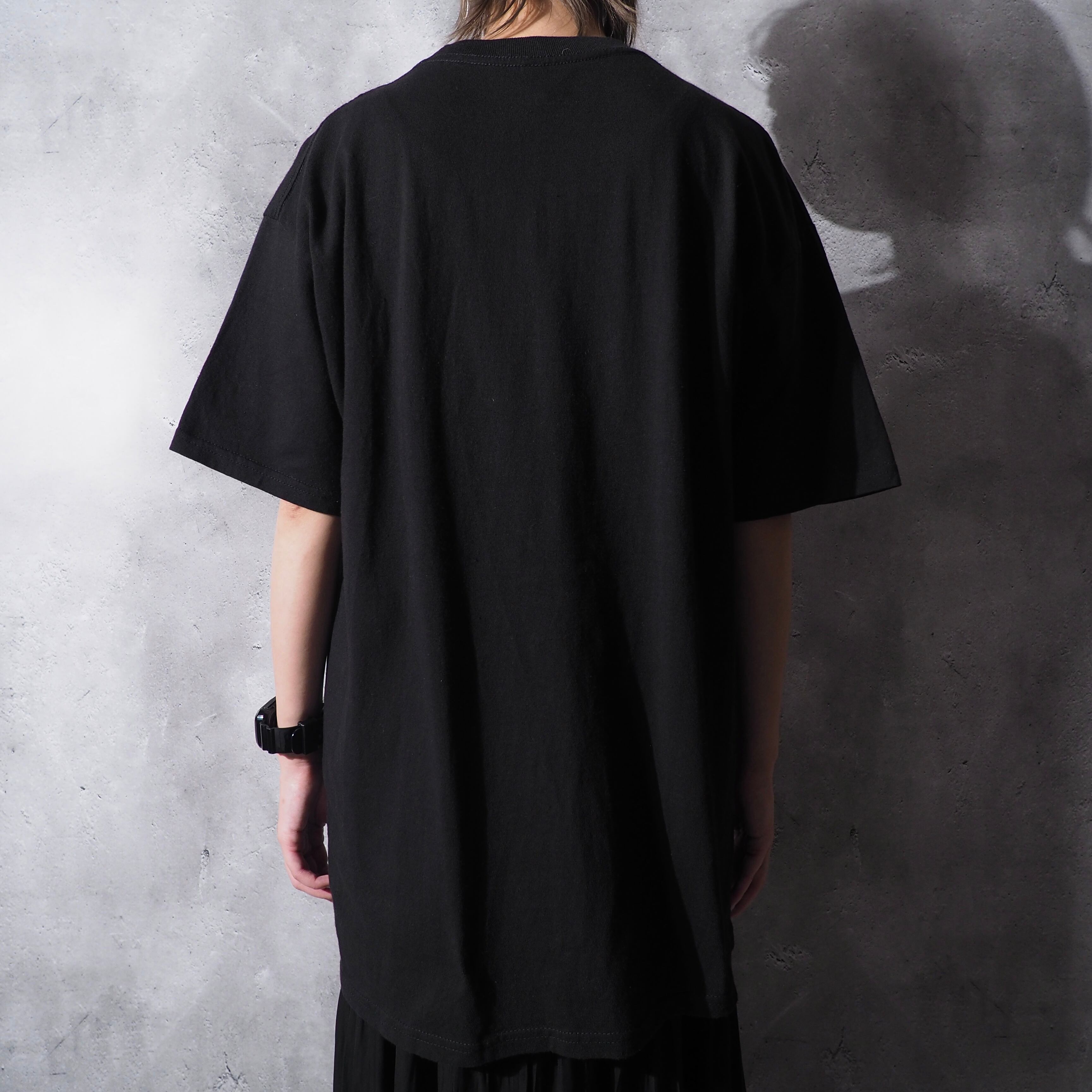 ” System of a Down ” hand printed black loose Tee