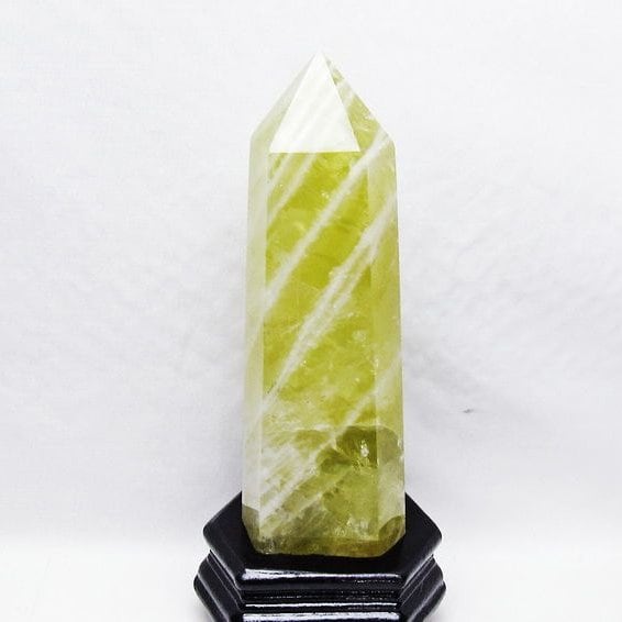 1.5Kg シトリン 六角柱 シトリンクォーツ ポイント 台座付属 一点物 152-4120