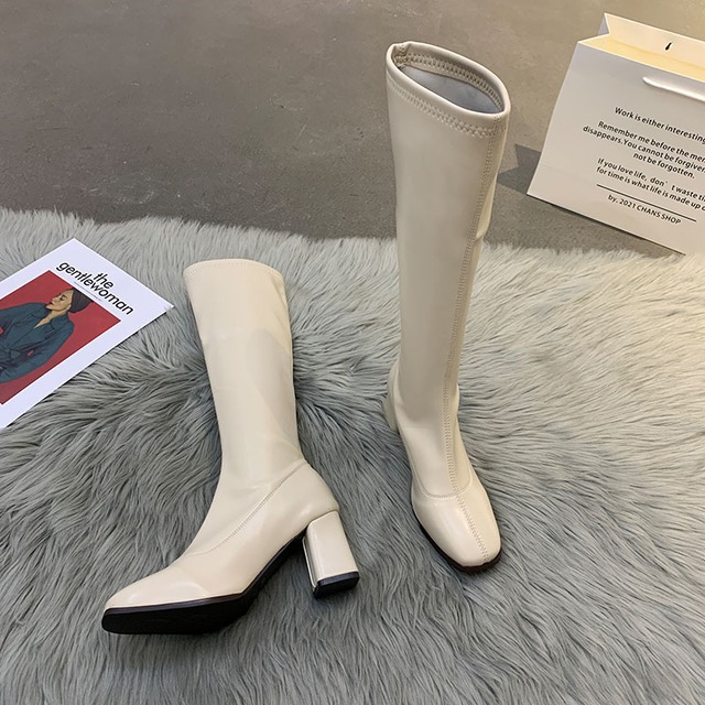 ブーツサマースタイルスタンダード レトロ 靴 シューズ 夏物 スクウェア フェイクシューズ42990420519