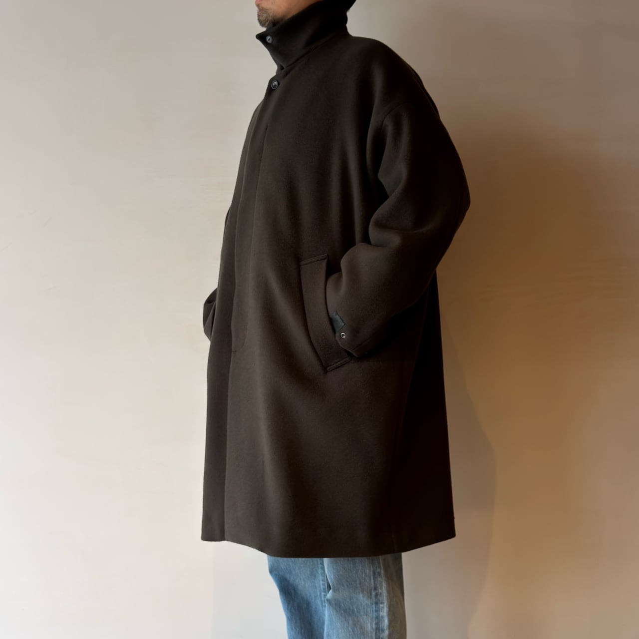 N.HOOLYWOOD BALMACAAN COAT 2252-CO08-048 | HUMAN and THINGS