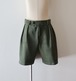 Cale " Sheep Suede Light Shorts ( Green )"