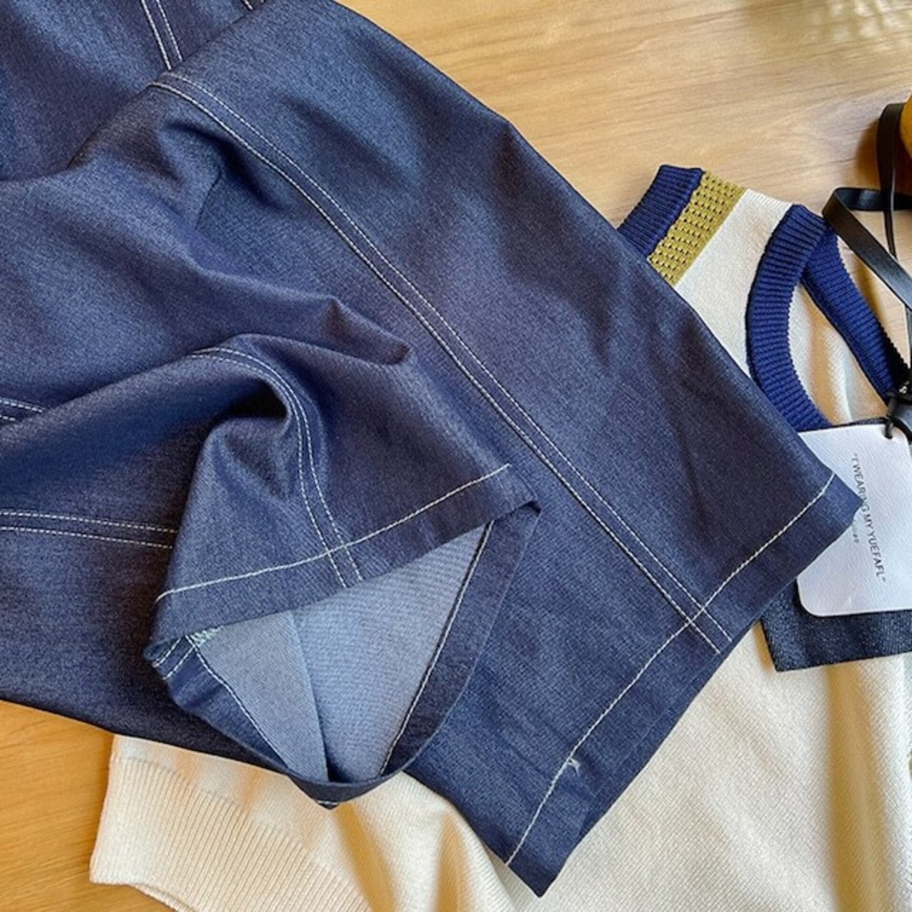 夏カジュアル冷感ジンズ