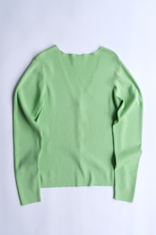 Marimekko apple green v neck cardigan