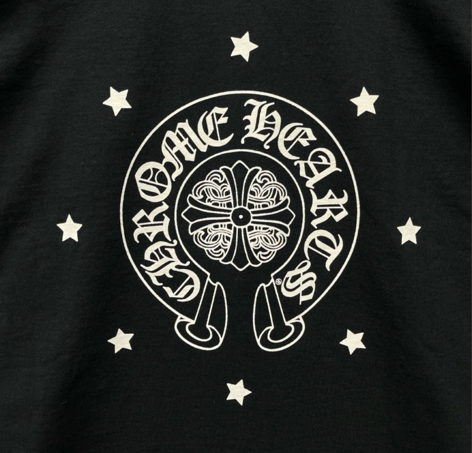 CHROME HEARTS ブラック Tシャツ 星プリント 楽天市場】CHROME HEARTS 銀座店 クロムハーツ スタープリント Vネック