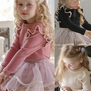 【春作】肩フリルリブ インナー