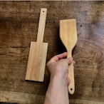 料理用木べらを手作りする 手作りキット SPATULA WHITTLING DIY KIT