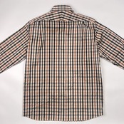 DAKS ダックス チェック 長袖シャツ M/マルチ メンズ