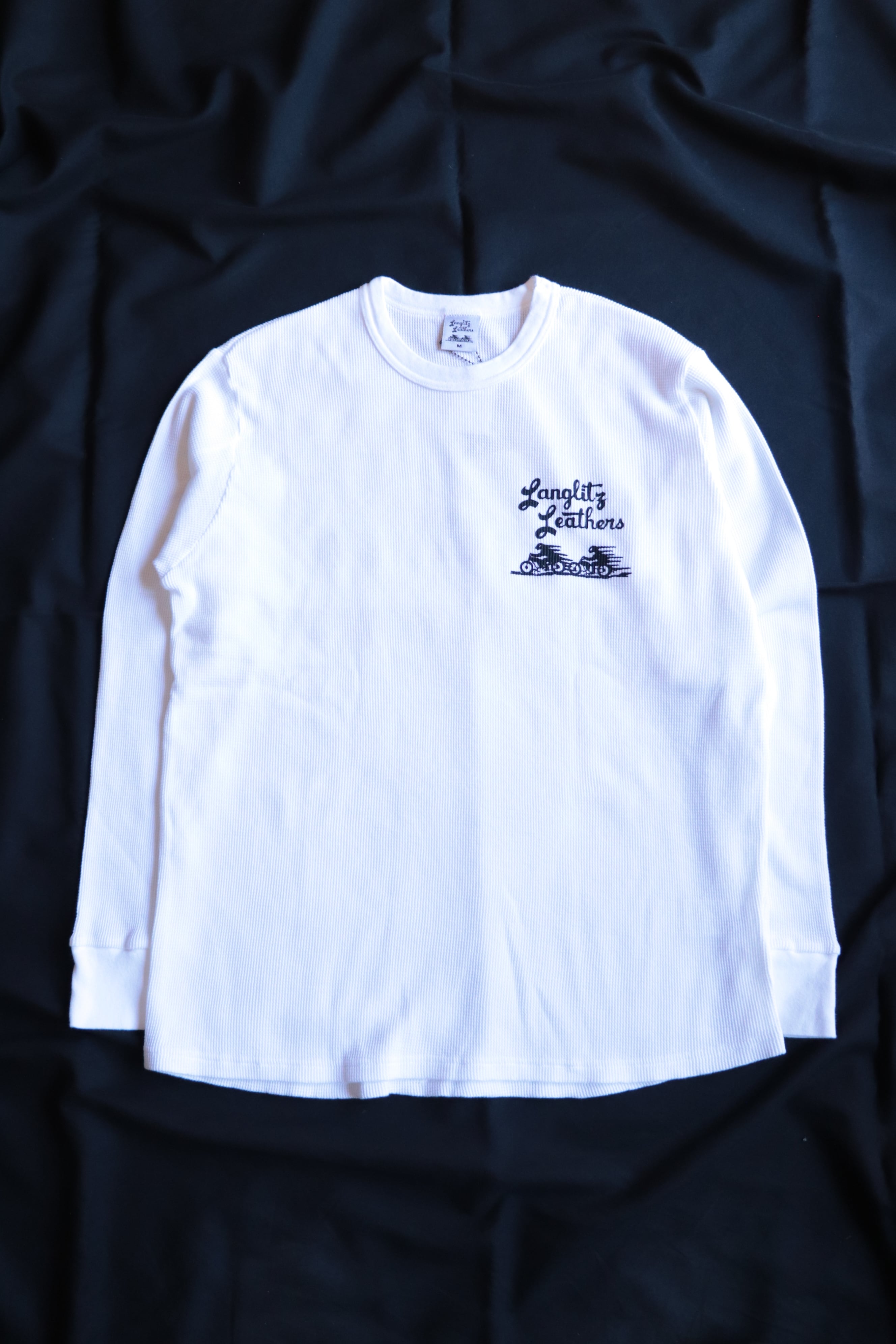 Langlitz Leathers/ラングリッツレザーズ Waffle Long Sleeve T-shirt