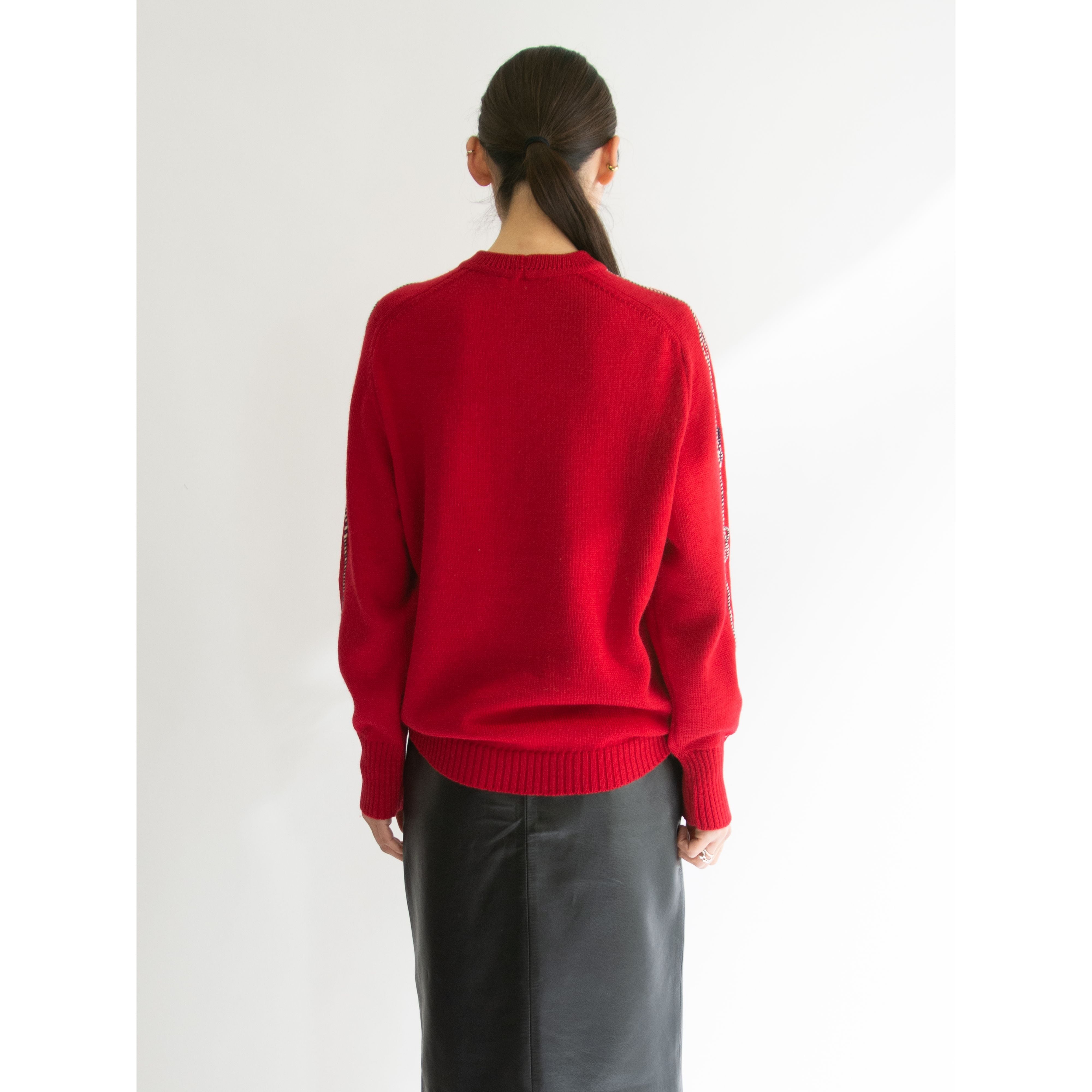 ANDRE GHEKIERE】Wool Crew Neck Sweater（アンドレゲキエール クルー