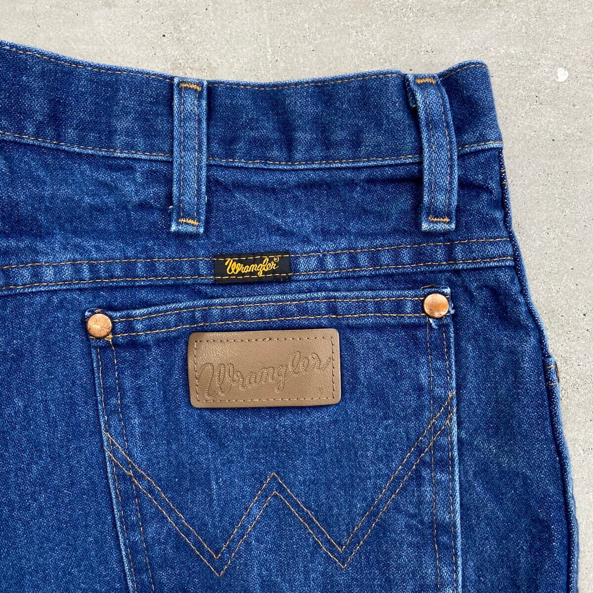 60s Wrangler デニムパンツW30 L27.5左綾 Wrangler ラングラー 936DEN デニムパンツ ストレート メンズW33相当