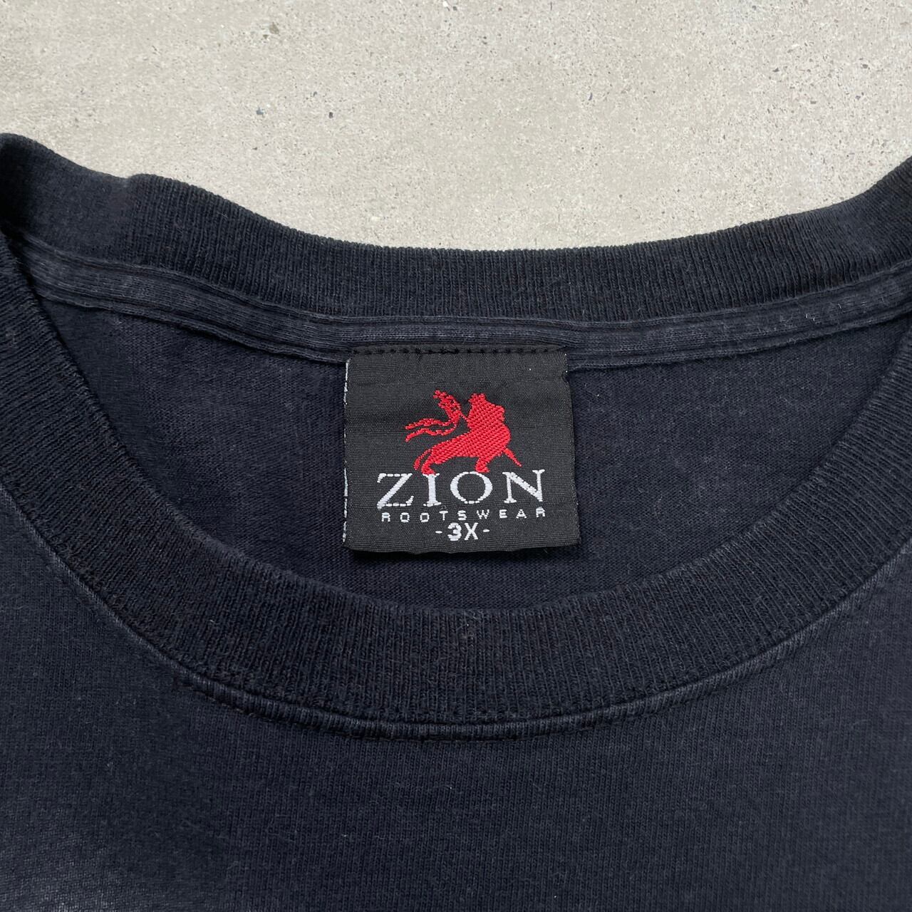 00年代 ZION BOB MARLEY ボブマーリー レゲエ アーティストTシャツ